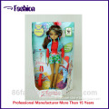 Custom fashion plastic 12 inch barbie doll for girls